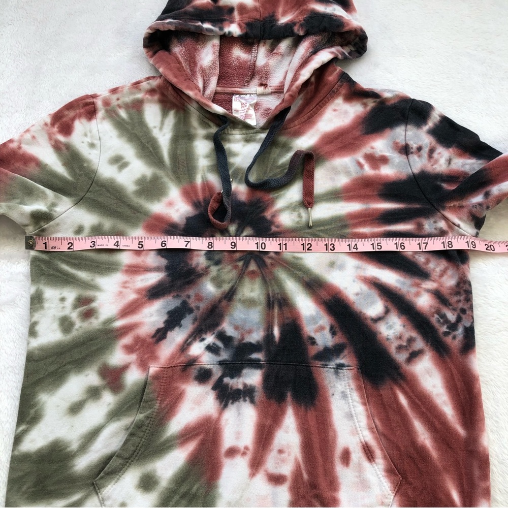 No Boundaries, Tie Dye Hooded Sweatshirt, Size S (Girl) - Picture 7 of 15